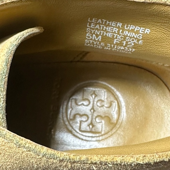 Tory Burch Brown suede Wedge Booties. - Picture 5 of 8